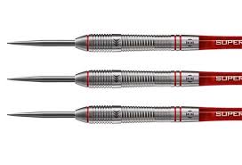 Harrows Dart Set w/Case Rapide Supergrip Steel Tip - 22g