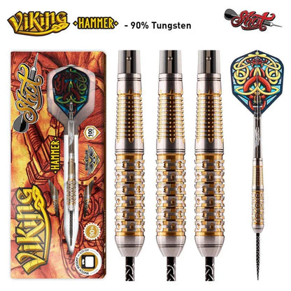 Shot Viking Hammer 25 grams Steel Tip Darts