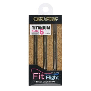 Fit Flight Colored Titanium Slim Spinning Shafts