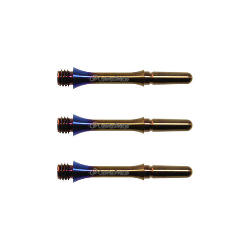 Fit Flight Colored Titanium Slim Spinning Shafts