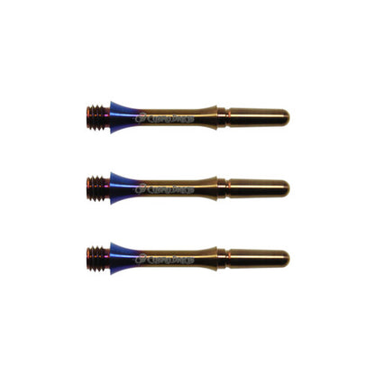 Fit Flight Colored Titanium Slim Spinning Shafts