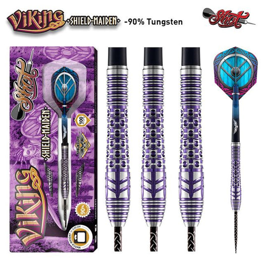 Shot Viking Shield Maiden 25G Steel Tip Darts