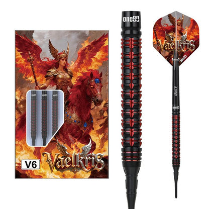 Vaelkris V6 ONE80 Soft Tip Darts 18 Grams