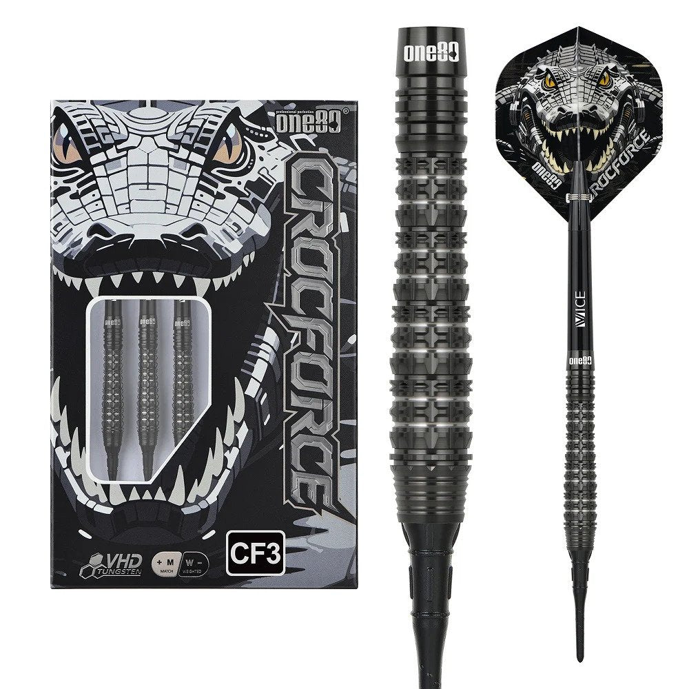 CrocForce CF3 ONE80 Soft Tip Darts 18 Grams