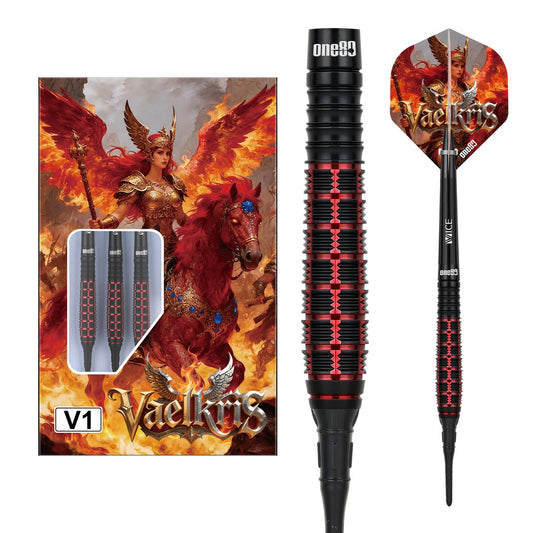 Vaelkris V1 ONE80 Soft Tip Darts 18Grams