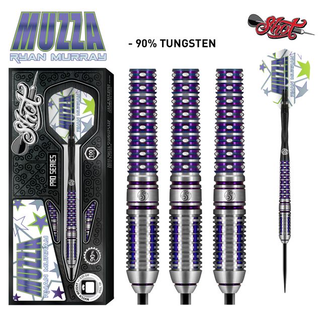 Shot Pro Series Ryan Murray 23G Steel Tip Darts