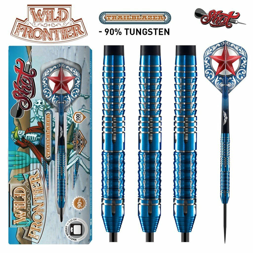 Shot Wild Frontier Trailblazer  24G Steel Tip Darts