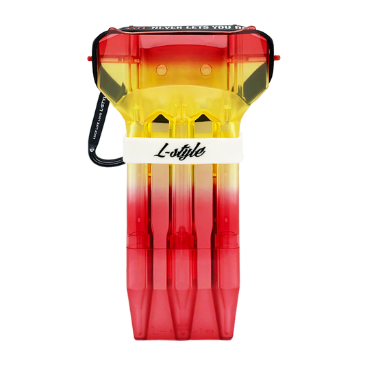 KRYSTAL One Dart Case - Natural Nine - Triple Line Mango