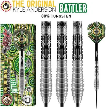Shot The Original Kyle Anderson - Battler 23G Steel Tip Darts