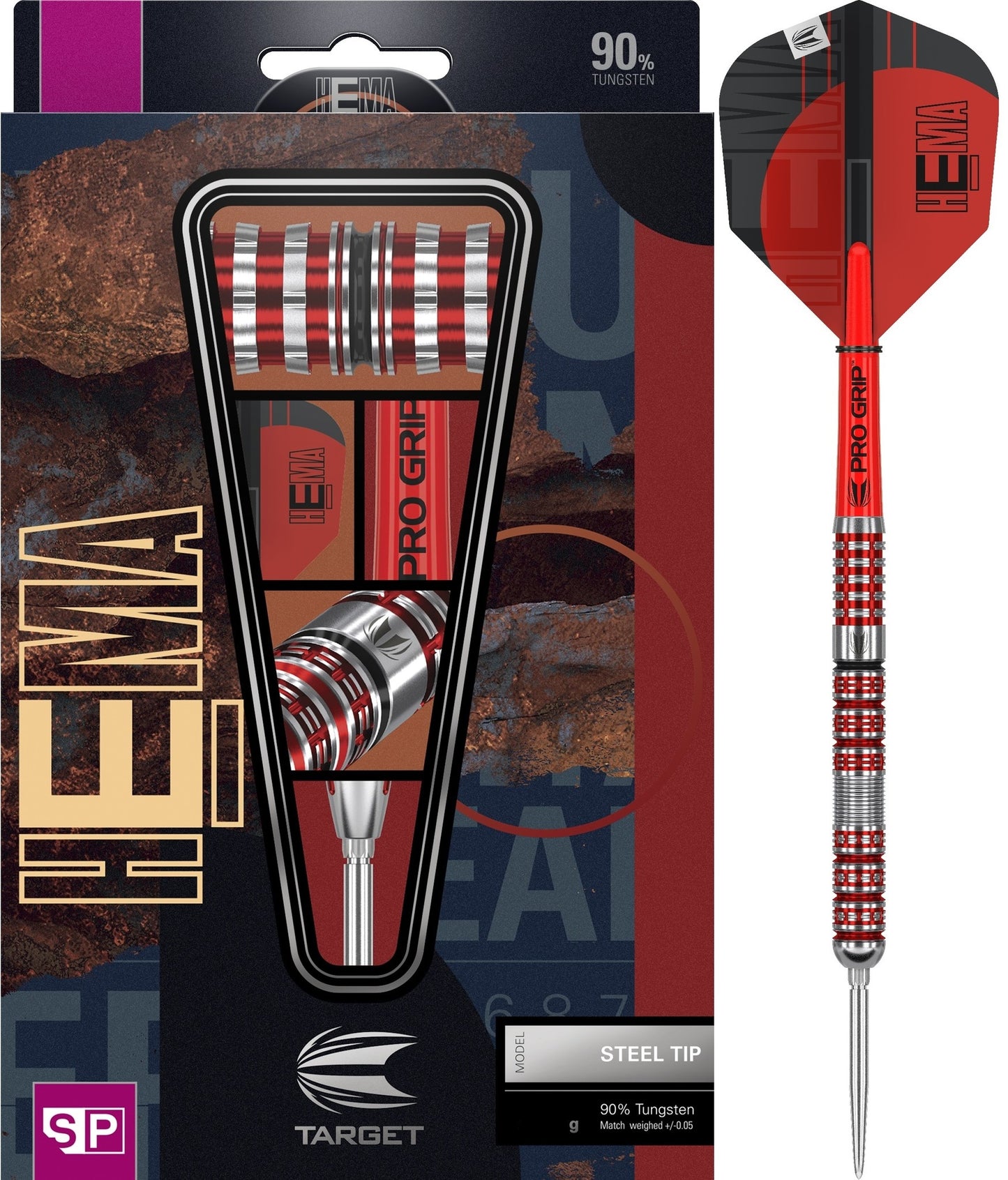 Target Hema 01 Swiss Point Steel Tip Darts