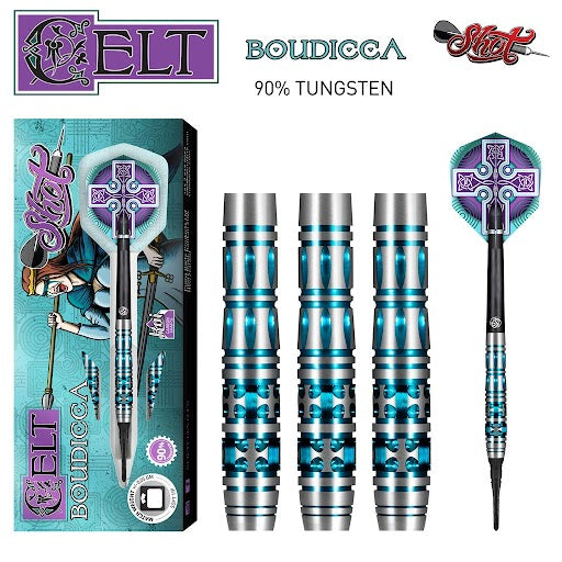 Shot Celt Boudicca 18 grams Soft Tip Darts